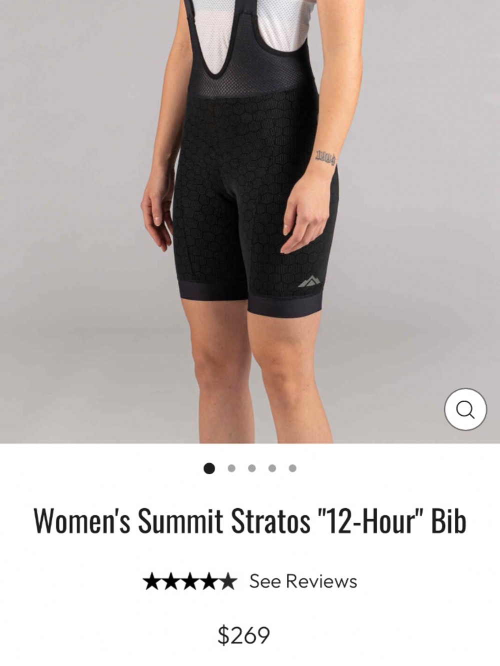 Pactimo Summit Stratos Women’s Bibs SMALL